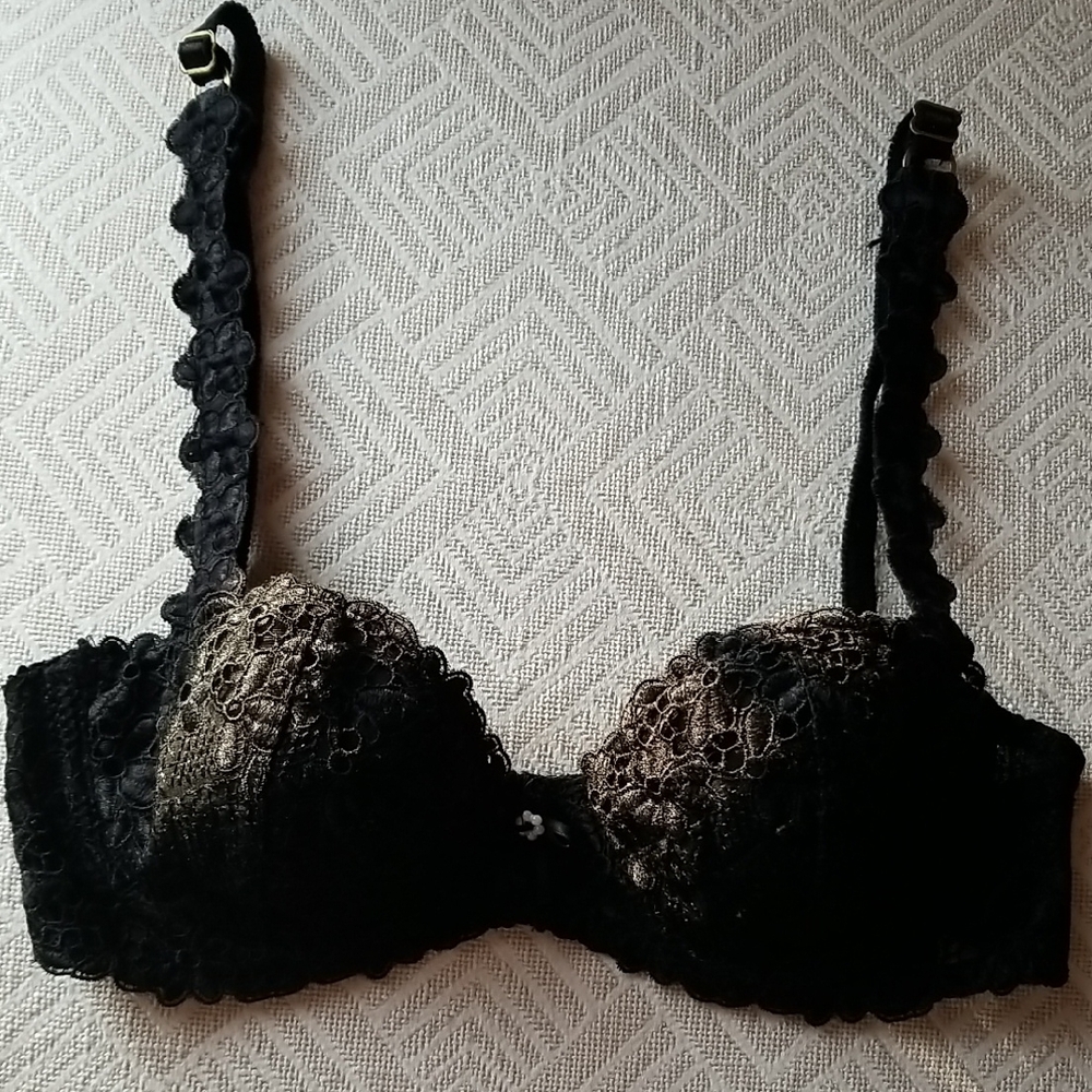 La Senza Signature Black Lace Bra